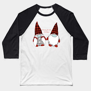 Gnome for the Holidays Baseball T-Shirt